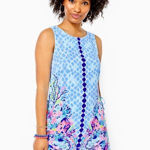 NWT Lilly Pulitzer Donna Romper in Multi Hidden Treasure Engineered